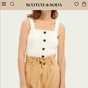 Scotch and Soda Crop Top